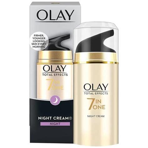 Buy Olay Total Effect 7 In 1 Anti Ageing Night Skin Cream 20 Gm Online At Best Price Of Rs 429