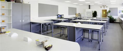 The labs specialize as human and animal. Five design elements for school labs - Innova Design Group