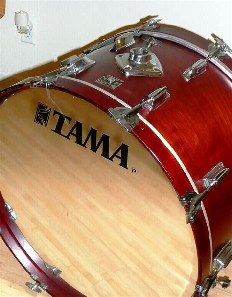 Tama Superstar 8 Piece Drum Set Rare 70s Vintage Satin Mahogany Great