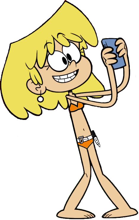 The Loud Houde Lori Sometimes Wears An Orange Bikini Wait Is That