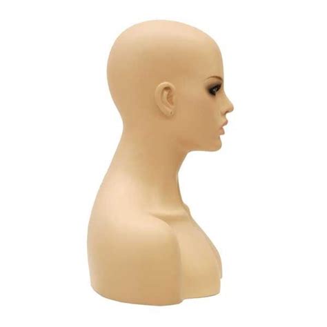 Female Mannequin Head With Shoulders Realistic Style Subastral