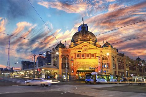 Wallpapers Melbourne Melbourne City Night Wallpaper 1920x1200