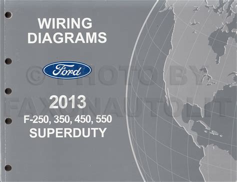 7 way diagram 7 way diagram. 2013 Ford F250-F550 Super DutyTruck Wiring Diagram Manual Original