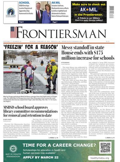 Sundays Frontiersman A Day Late But Still Worth It Local News