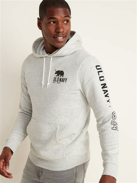 Logo Graphic Pullover Hoodie Old Navy