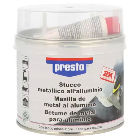 Poliesterski Kit Aluminium Filler 600351 Presto Kupibarve