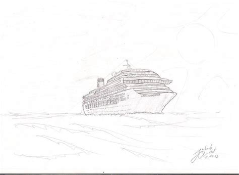 MS Costa Concordia drawing by Uknek on DeviantArt