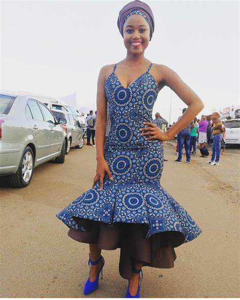 29 Traditional African Shweshwe Dresses Styles For Women To Rock In