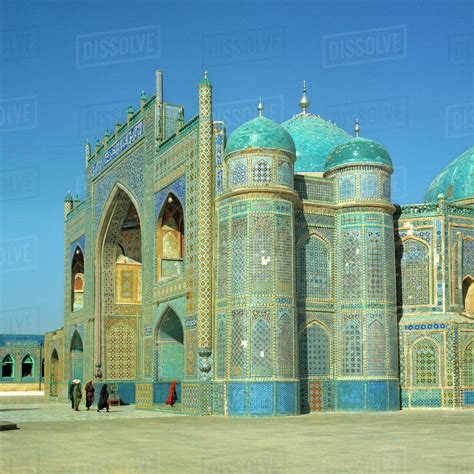 Afghanistan Mazar I Sharif The Shrine Of Hazrat Ali In Mazar I Sharif