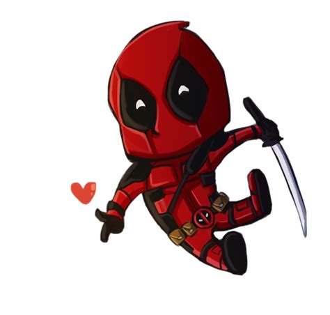 Deadpool Chibi Png Clipart Background Png Play