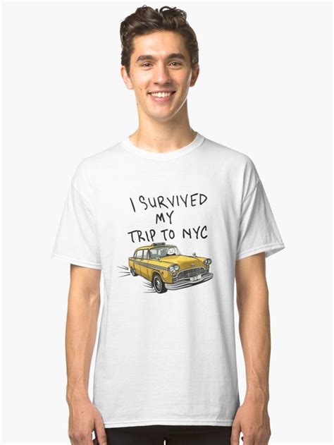 Peter Parkers I Survived My Trip To Nyc Shirt Classic T Shirt By