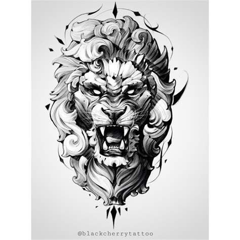 Tiger Tattoo Lion Art Tattoo Big Cat Tattoo Lion Head Tattoos Lion