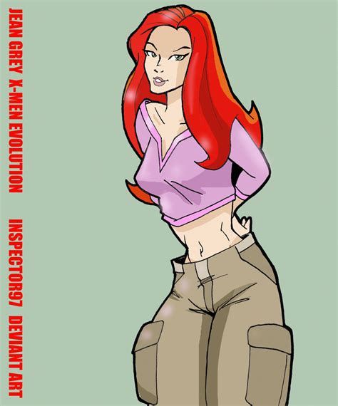 Jean Grey X Men Evolution 2 Par Inspector97 Jean Grey Fan Art