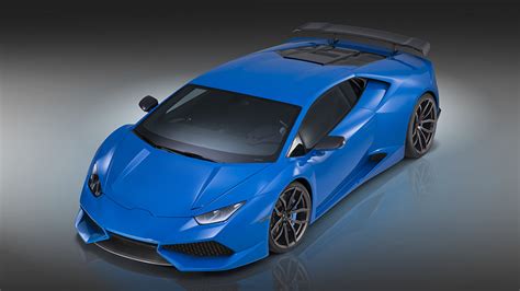 Fondos De Pantalla 1366x768 Lamborghini Novitec Torado Huracan Azul