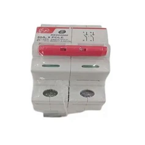 40 Amp Double Pole Mcb Switch At Rs 250piece In Tiruvallur Id