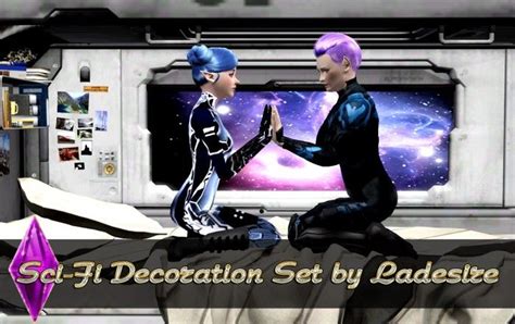 Sci Fi Decor Set By Ladesire Sims 3 Downloads Cc Caboodle Sims