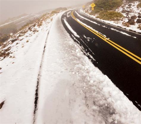 Haleakala Winter Wonderland Trips Up To Snow Still Not Happening