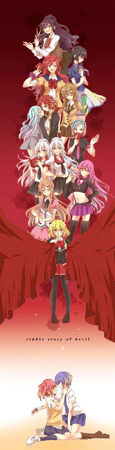 All Anime Manga Anime Anime Art Riddle Story Of Devil Akuma No