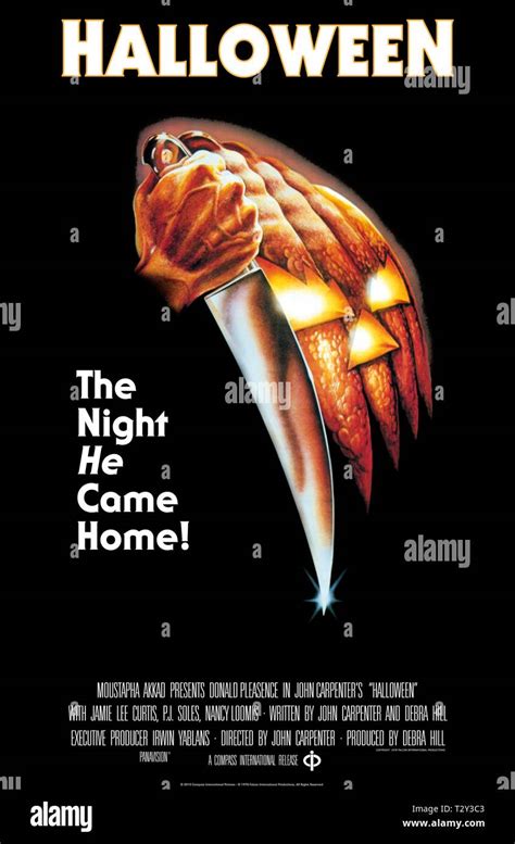 Movie Poster Halloween 1978 Stock Photo Alamy