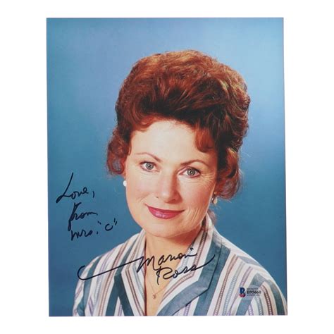 Marion Ross Signed Happy Days 8x10 Photo Inscribed Love From Mrs C Beckett Pristine