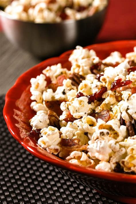 Dairy Free Maple Bacon Popcorn Recipe Sweet Salty And Savory