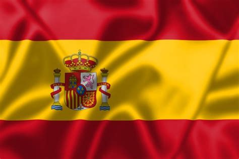 Flaggan för spanien, vilket kan visa som bokstäver es på vissa plattformar. Spanska flaggan — Stockfotografi © daboost #11058299