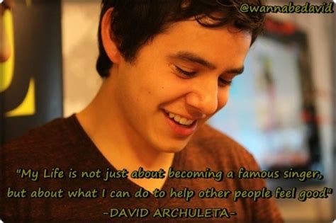 David Archuleta Quote David Archuleta Happy Facts David James