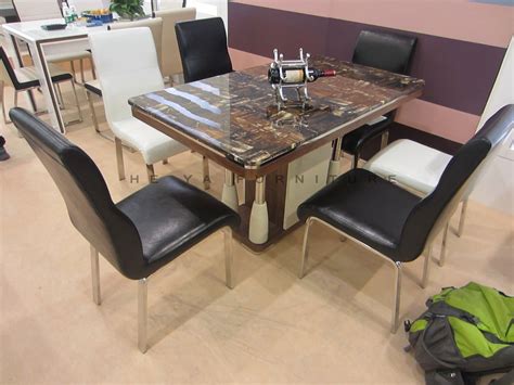 With virtually unlimited creative options, the various styles. 6 Seaters Marble Top Dining Table Designs In India - Buy ...