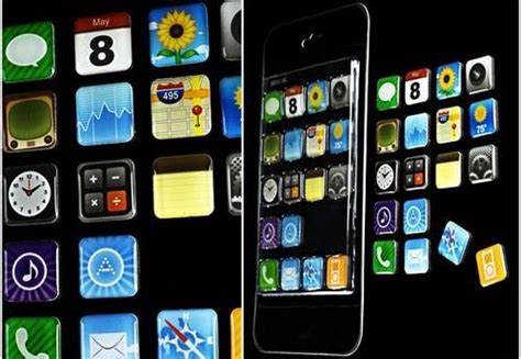 Iphone Apps Magnets Iphone Apps App Icon Mobile App Magnets Kit