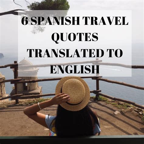 Travel Quotes In Spanish With English Translation Qtarvel