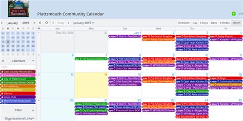 Create A Shareable Event Calendar For A Community Organization Teamup