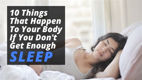 Sleep Deprivation Effects 10 Things That Happen To Your Body If You