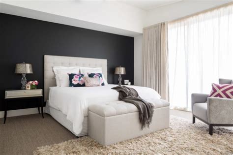 19 Stylish Bedroom Designs Will Black Wall That Exudes