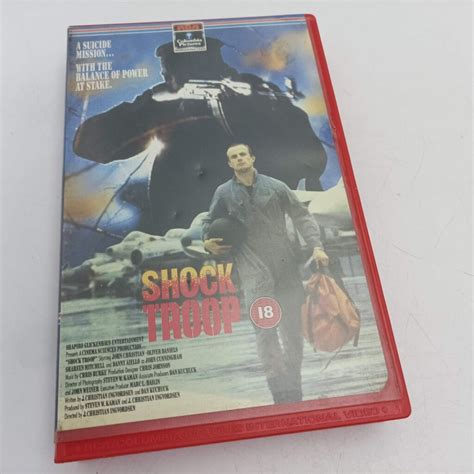Shock Troop Aka Shocktroop 1988 Big Box Vhs Video [g] Rca Colombia