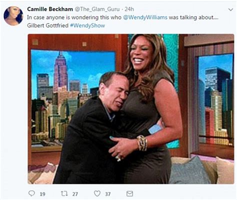 wendy williams says her worst guest gilbert godfried groped her on live tv page 2 lipstick