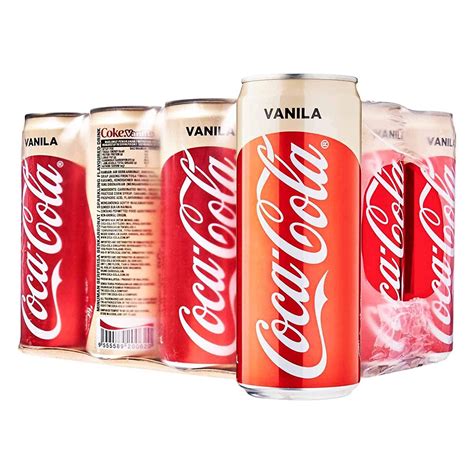 Coca Cola ChefsNeed Vanilla Flavour Ml Pack Of Cans X Ml Amazon In Grocery