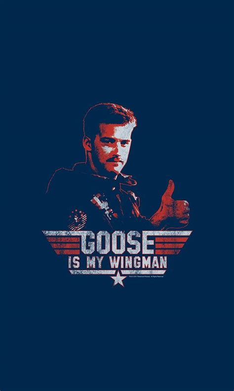 Top Gun Wingman Goose Digital Art By Brand A
