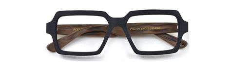 Hdcrafter Vintage Retro Eyeglasses Frames Wood Women Men Oversized Prescription Optical Frames