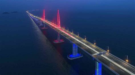 The Hong Kong Zhuhai Macao Bridge Is The Worlds Longest Cross Sea