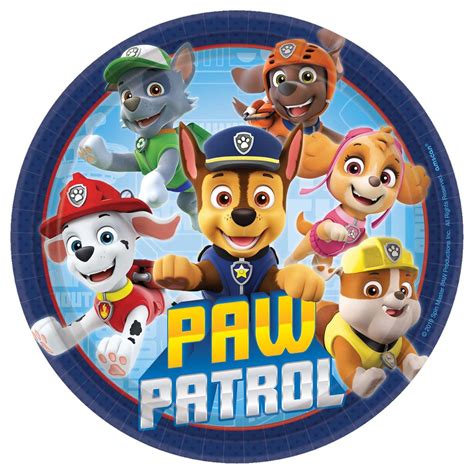Pat Patrouille Paw Patrol Fête Enfant Anniversaire Enfant