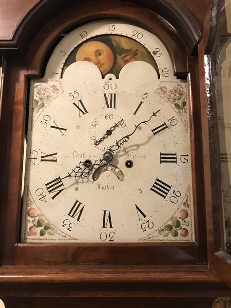 Antique Grandfather Clock Etsy