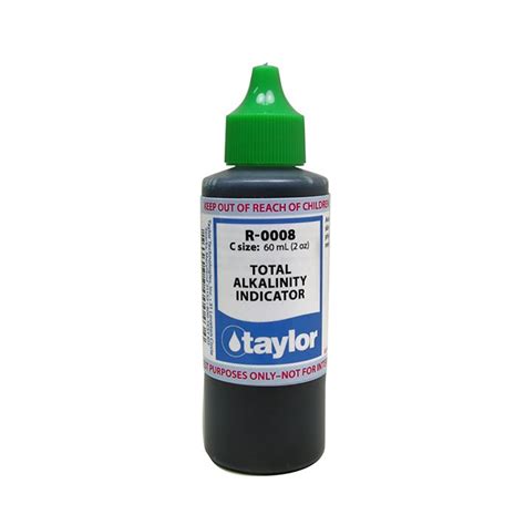 For the purposes of this page, we shall take r to be an alkyl group. Taylor Reagent 2 oz., R-0008-C (Total Alkalinity)