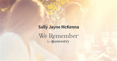 Sally Jayne Mckenna Obituary