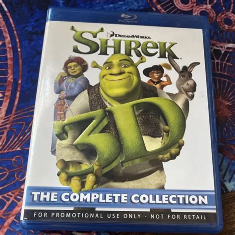 Shrekshrek 2shrek The 3rdshrek Forever After 3d Blu Ray Box Set