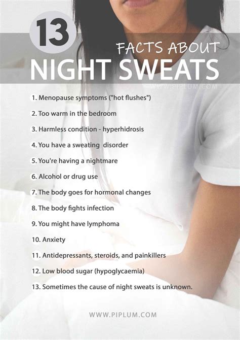 Heavy Night Sweats Can Cause Serious Health Problems 7 Facts Night