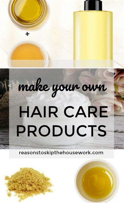 Diy Hair Care Products Keep Your Hair Healthy And Shiny Without The