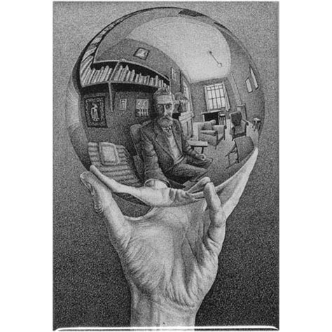 “hand With Reflecting Sphere” Magnet Mc Escher The Official Website