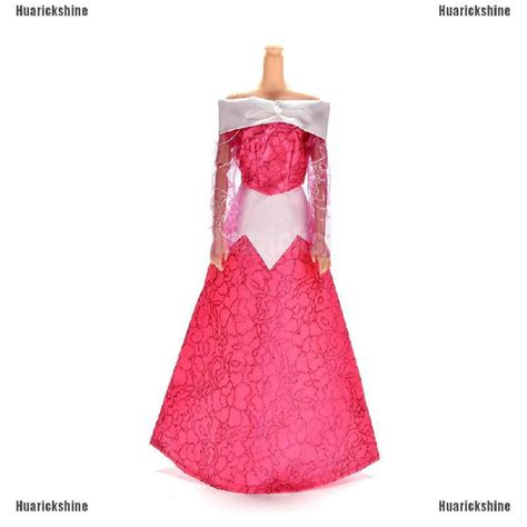 Huarickshine Sg1 X Wedding Gown Dress For Barbies Sleeping Beauty Dolls