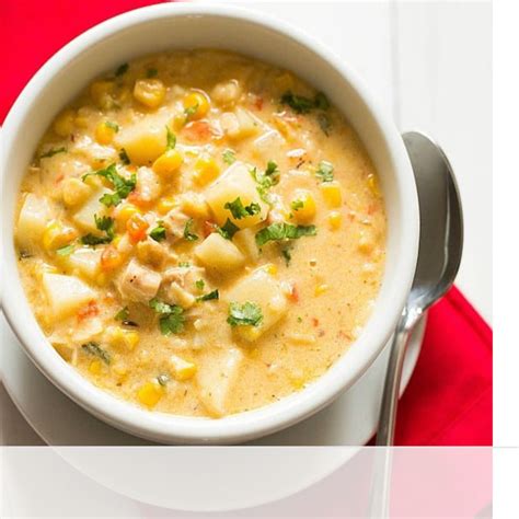 Hearty Chicken And Corn Chowder