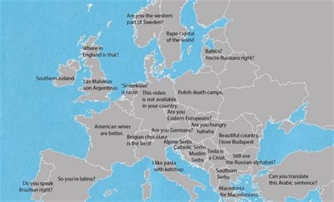 Detaljna i izuzetno tačna fizičko geografska karta evrope, prilagođena školskom uzrastu. Karta Evrope /Hit na internetu: Kako jednom rečenicom naljutiti Bosance, Hrvate, Srbe... / Radio ...